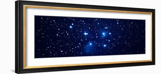 Stars and Nebulae (Photo Illustration)-null-Framed Photographic Print