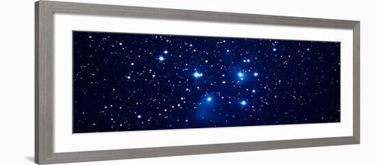 Stars and Nebulae (Photo Illustration)-null-Framed Photographic Print