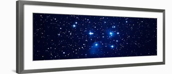 Stars and Nebulae (Photo Illustration)--Framed Photographic Print