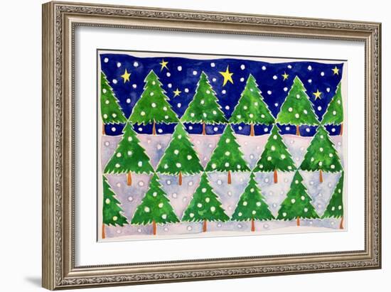 Stars and Snow-Cathy Baxter-Framed Giclee Print