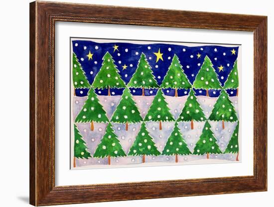 Stars and Snow-Cathy Baxter-Framed Giclee Print