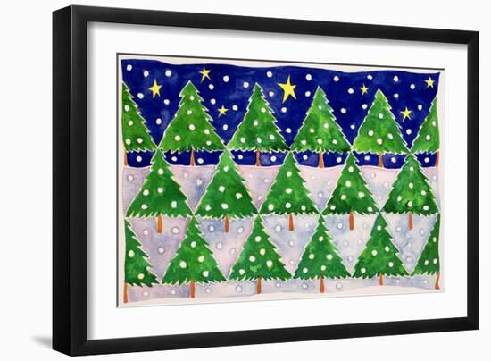 Stars and Snow-Cathy Baxter-Framed Giclee Print