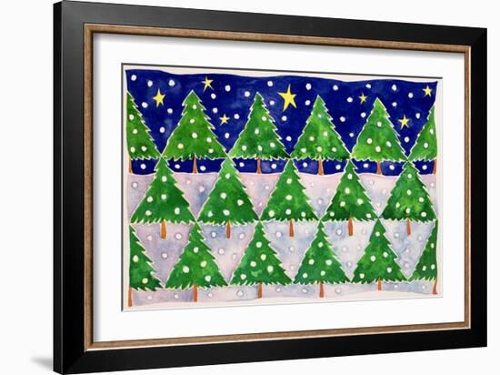 Stars and Snow-Cathy Baxter-Framed Giclee Print