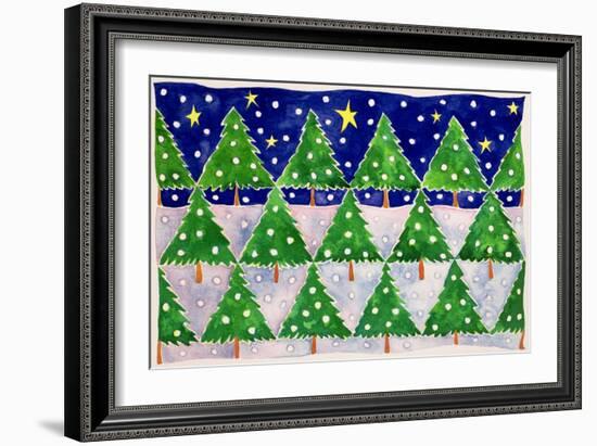 Stars and Snow-Cathy Baxter-Framed Giclee Print