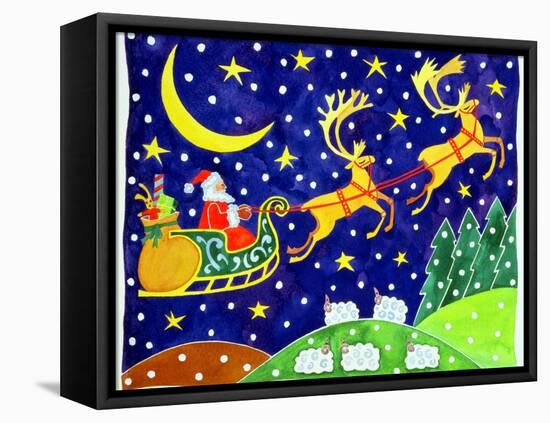 Stars and Snowfall-Cathy Baxter-Framed Premier Image Canvas