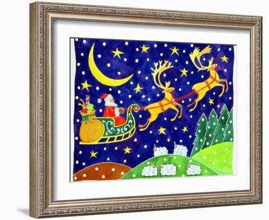 Stars and Snowfall-Cathy Baxter-Framed Giclee Print