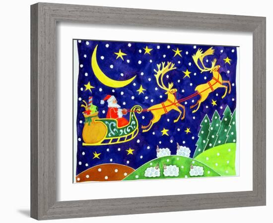 Stars and Snowfall-Cathy Baxter-Framed Giclee Print