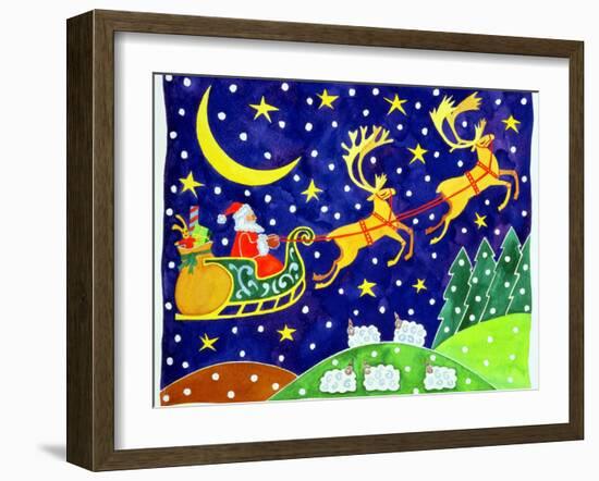 Stars and Snowfall-Cathy Baxter-Framed Giclee Print