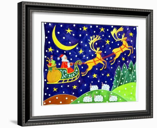 Stars and Snowfall-Cathy Baxter-Framed Giclee Print