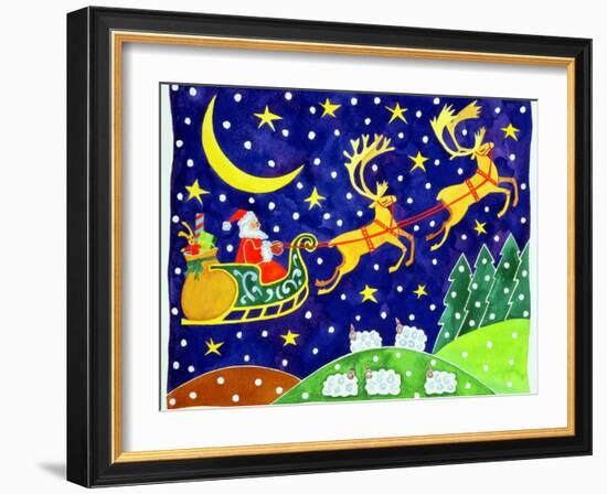 Stars and Snowfall-Cathy Baxter-Framed Giclee Print