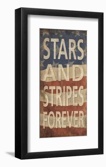 Stars and Stripes Forever-Sparx Studio-Framed Art Print