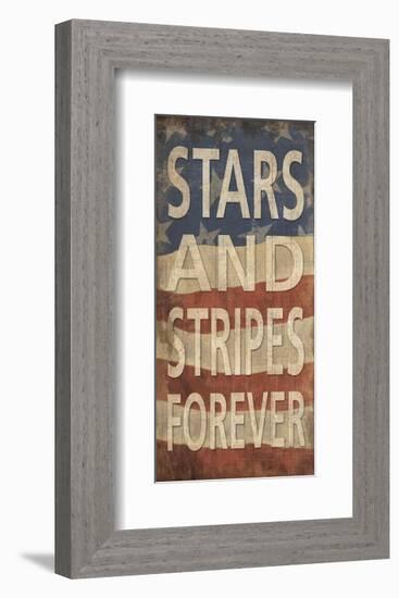 Stars and Stripes Forever-Sparx Studio-Framed Art Print