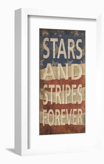 Stars and Stripes Forever-Sparx Studio-Framed Art Print