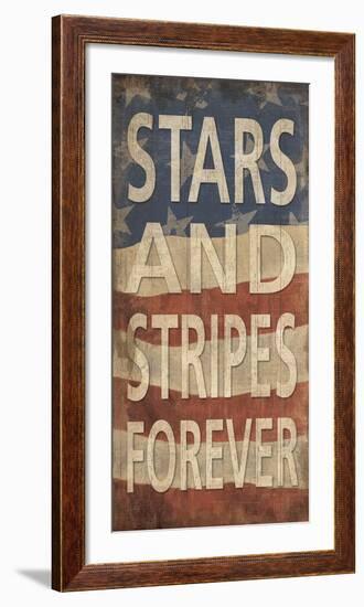 Stars and Stripes Forever-Sparx Studio-Framed Art Print