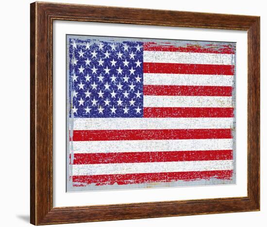 Stars and Stripes-Ben James-Framed Giclee Print