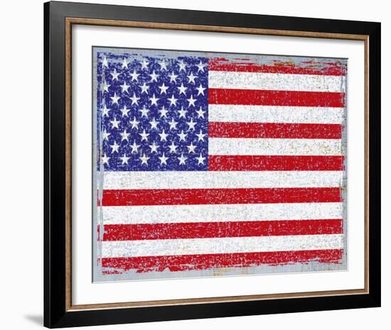 Stars and Stripes-Ben James-Framed Giclee Print