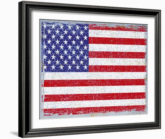 Stars and Stripes-Ben James-Framed Giclee Print