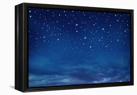 Stars in the Night Sky-egal-Framed Premier Image Canvas