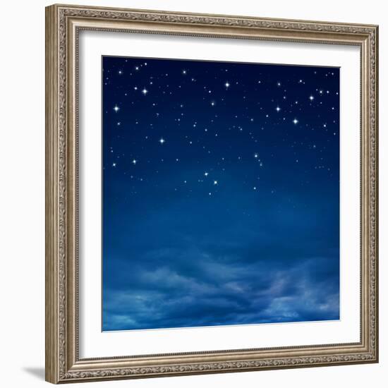 Stars in the Night Sky-egal-Framed Photographic Print