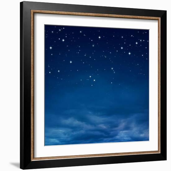 Stars in the Night Sky-egal-Framed Photographic Print