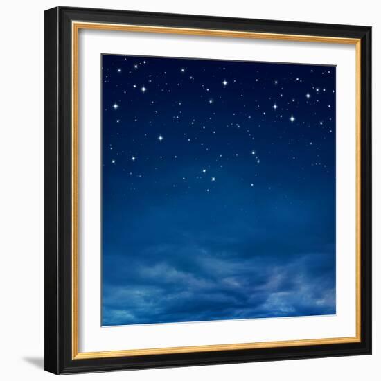 Stars in the Night Sky-egal-Framed Photographic Print