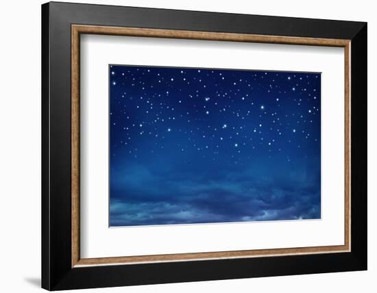 Stars in the Night Sky-egal-Framed Photographic Print