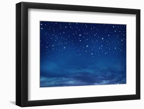 Stars in the Night Sky-egal-Framed Photographic Print