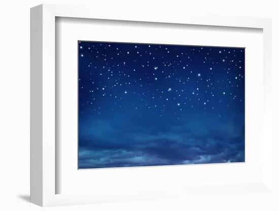 Stars in the Night Sky-egal-Framed Photographic Print