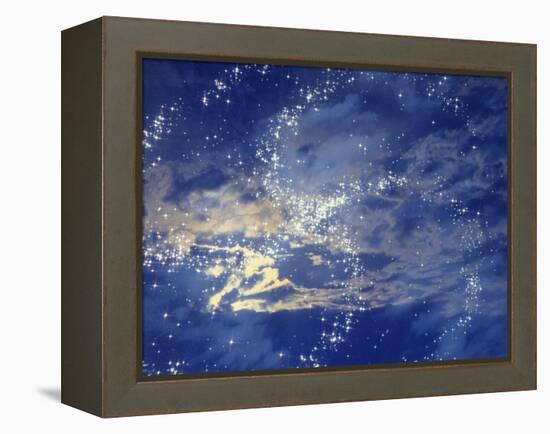 Stars in the Solar System-Chris Rogers-Framed Premier Image Canvas
