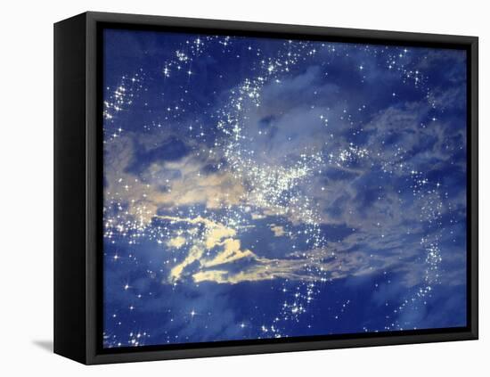 Stars in the Solar System-Chris Rogers-Framed Premier Image Canvas