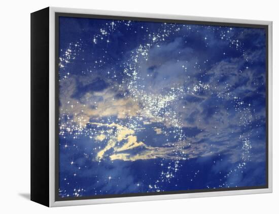 Stars in the Solar System-Chris Rogers-Framed Premier Image Canvas