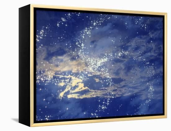 Stars in the Solar System-Chris Rogers-Framed Premier Image Canvas