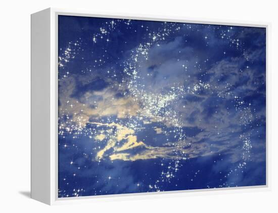 Stars in the Solar System-Chris Rogers-Framed Premier Image Canvas