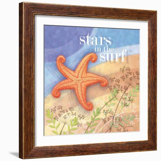 Stars in the Surf-Nancy Archer-Framed Art Print