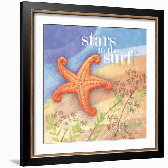 Stars in the Surf-Nancy Archer-Framed Art Print