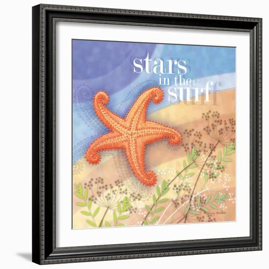 Stars in the Surf-Nancy Archer-Framed Art Print