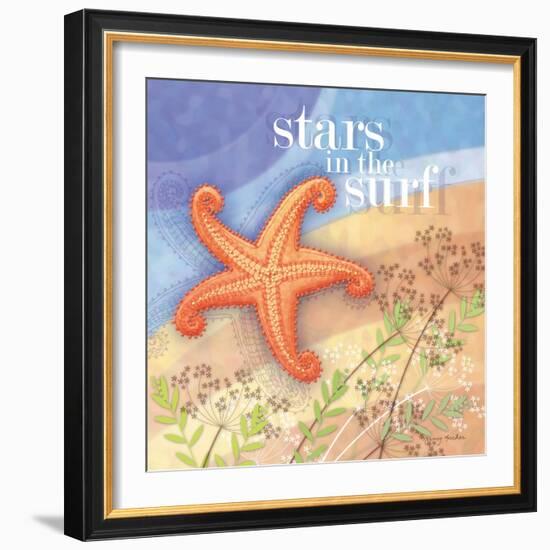 Stars in the Surf-Nancy Archer-Framed Art Print