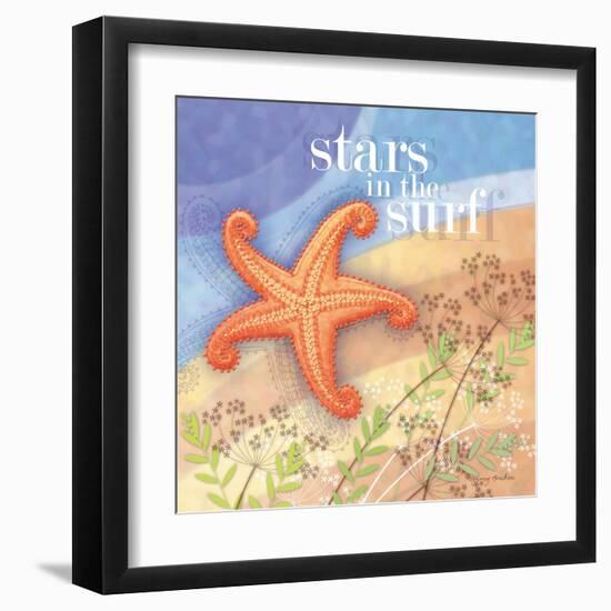 Stars in the Surf-Nancy Archer-Framed Art Print