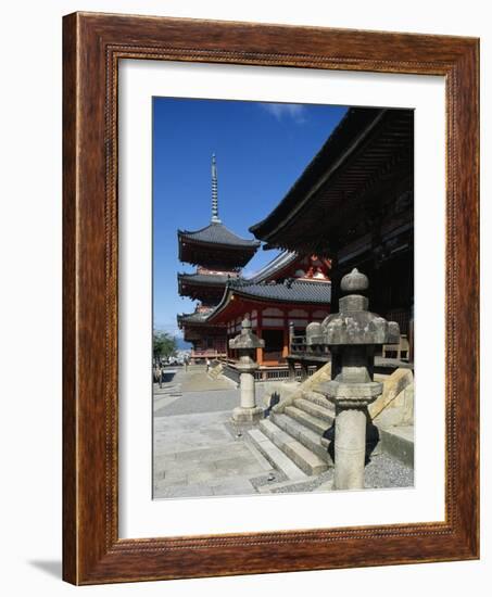 Stars Leading to Kiyomizu-Dera Temple (Temple of Pure Water)-null-Framed Giclee Print