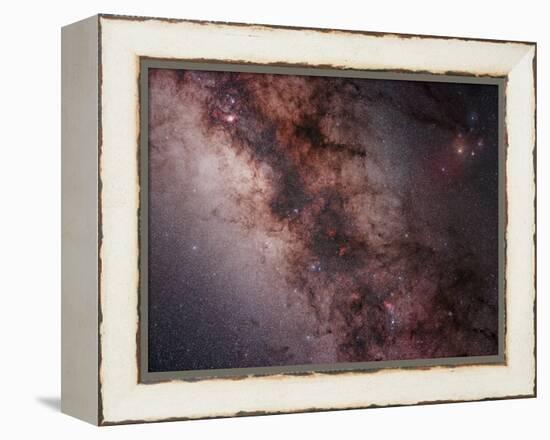 Stars, Nebulae and Dust Clouds around the Center of the Milky Way-null-Framed Premier Image Canvas