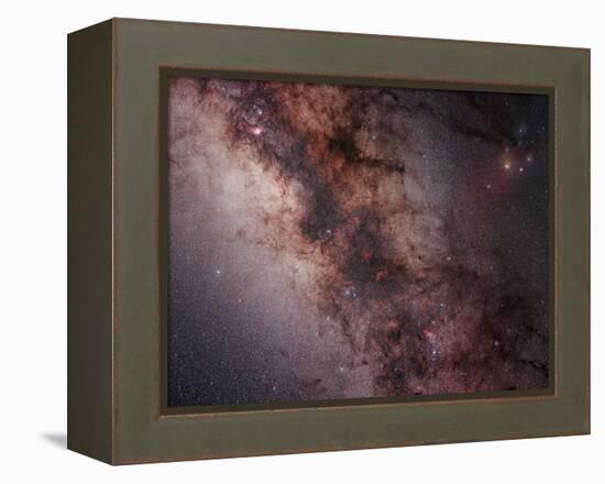 Stars, Nebulae and Dust Clouds around the Center of the Milky Way-null-Framed Premier Image Canvas