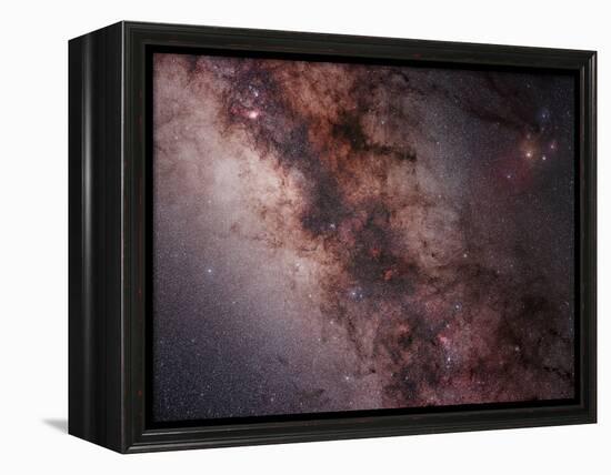 Stars, Nebulae and Dust Clouds around the Center of the Milky Way-null-Framed Premier Image Canvas