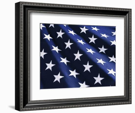 Stars on American Flag-Joseph Sohm-Framed Photographic Print