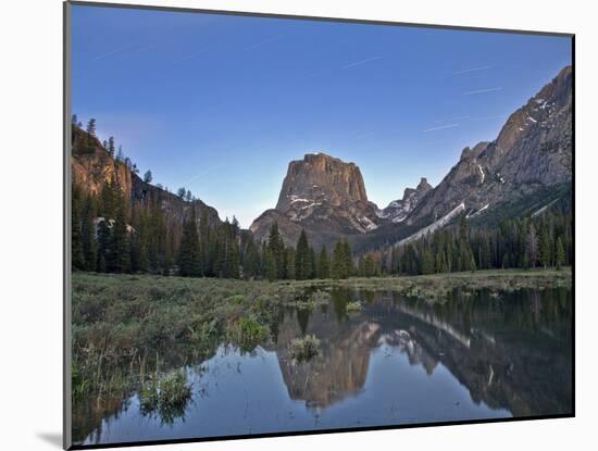 Stars over Square Top Mountain-Andrew R. Slaton-Mounted Photographic Print