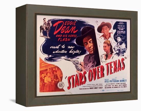 Stars Over Texas, 1946-null-Framed Stretched Canvas