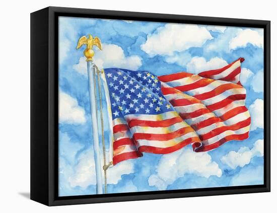 Stars & Stripes Forever-Paul Brent-Framed Stretched Canvas