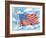 Stars & Stripes Forever-Paul Brent-Framed Art Print