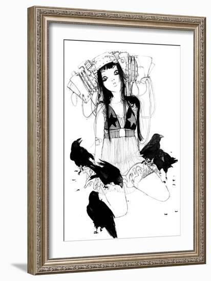 Stars-Camilla D'Errico-Framed Art Print