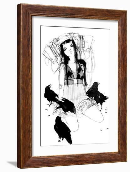 Stars-Camilla D'Errico-Framed Art Print