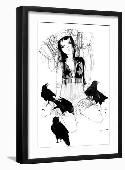 Stars-Camilla D'Errico-Framed Art Print